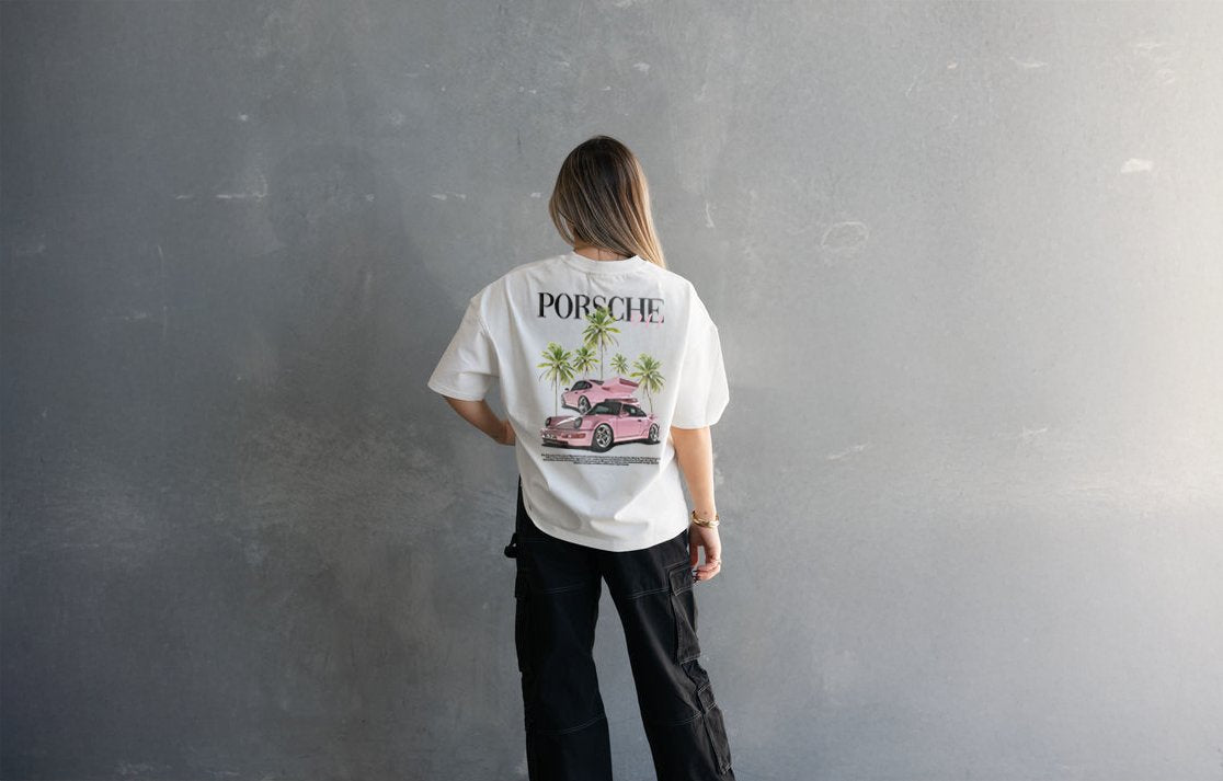 Browse the complete Runaway Racing collection, including T-shirts, hoodies, and accessories inspired by high-performance car culture and streetwear style.