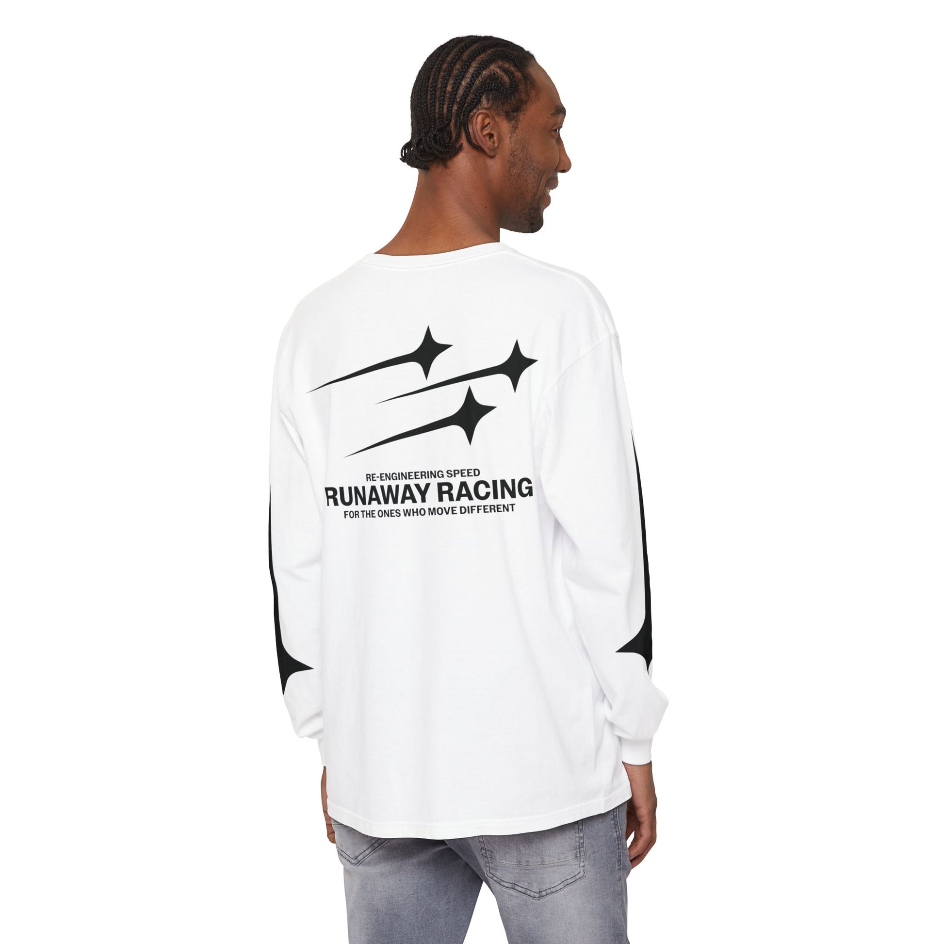 Runaway Racing – Signature Motion Long Sleeve Tee