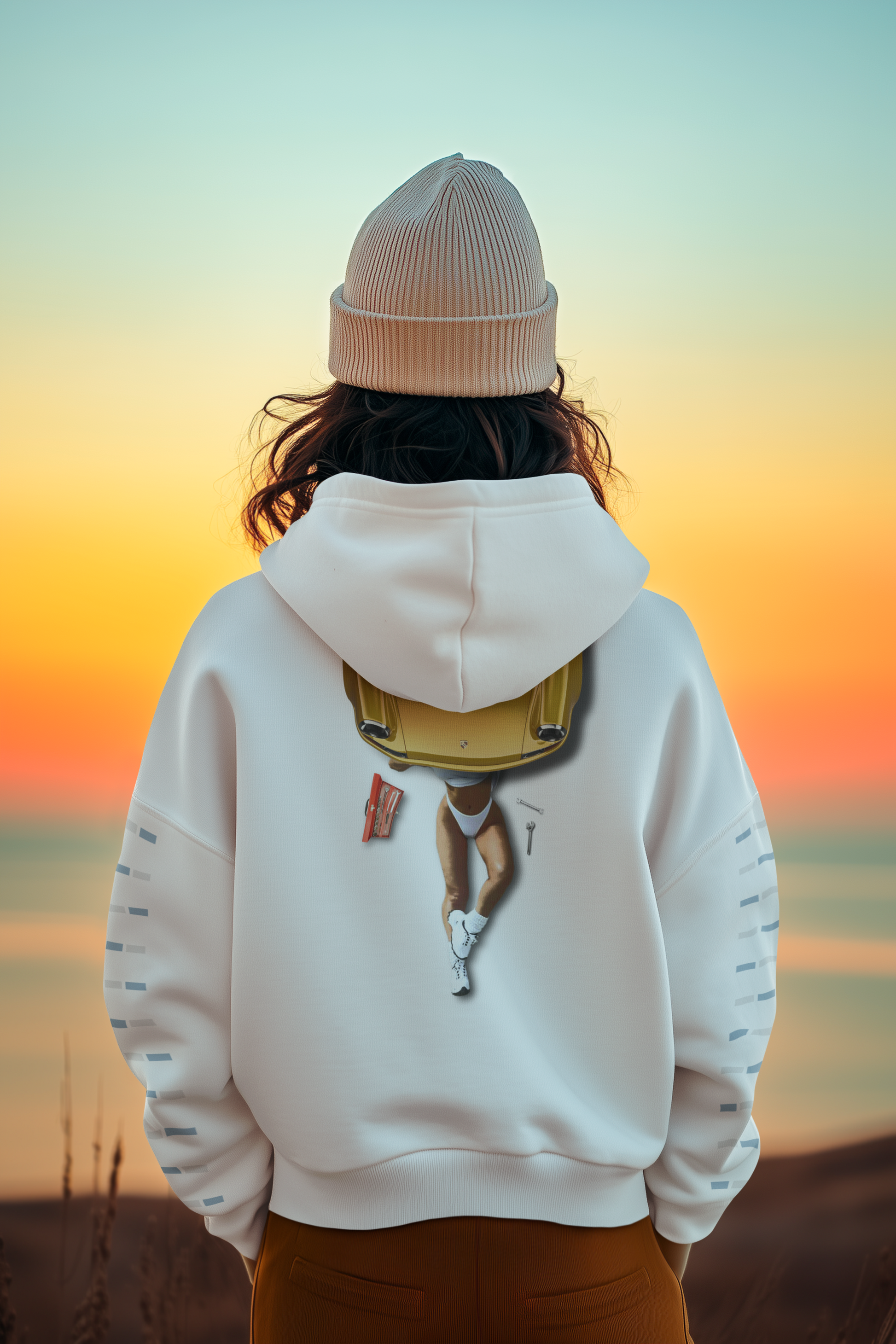 Golden Mechanic – 911 Dreamscape Hoodie