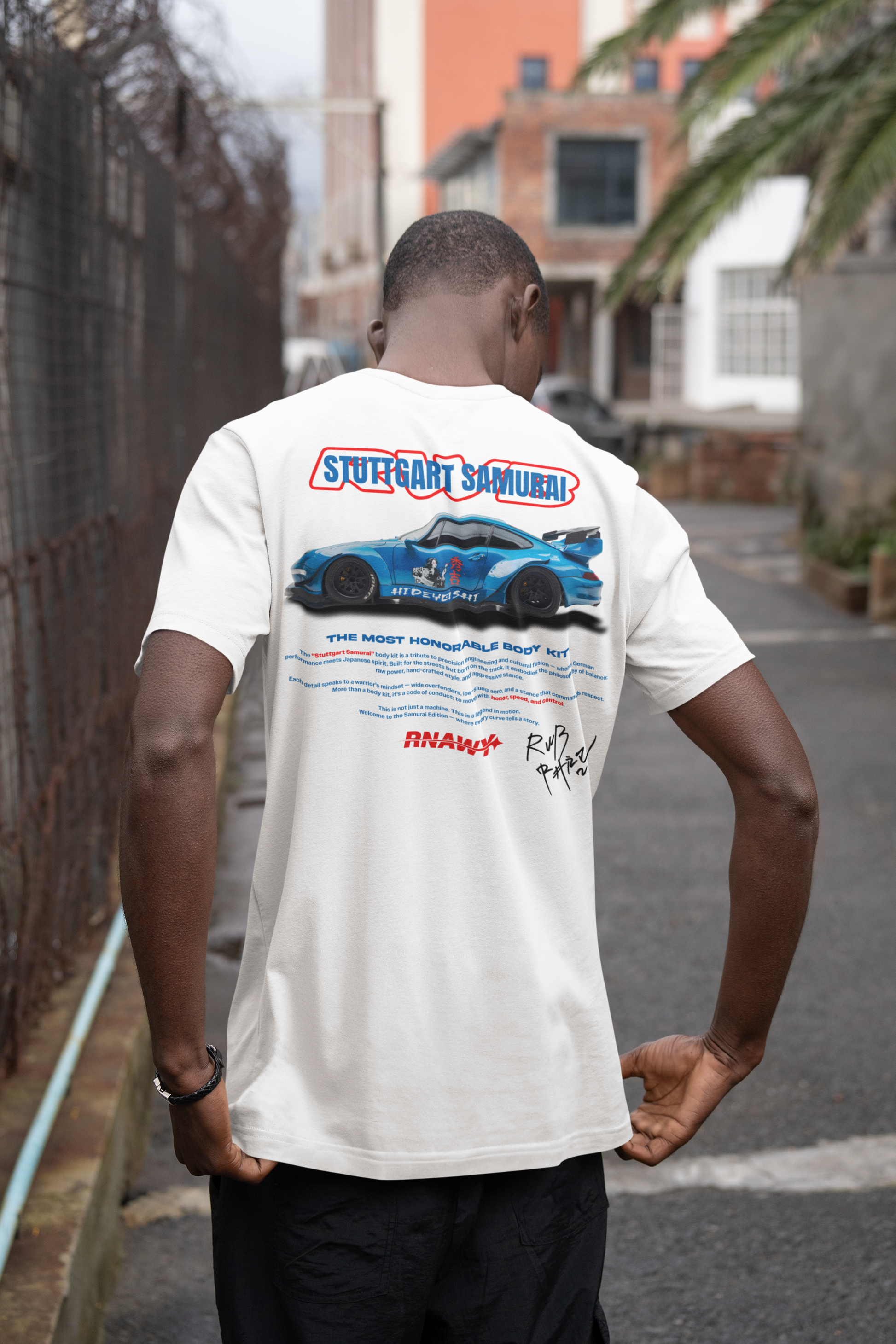 Stuttgart Samurai – Honor & Speed Tee