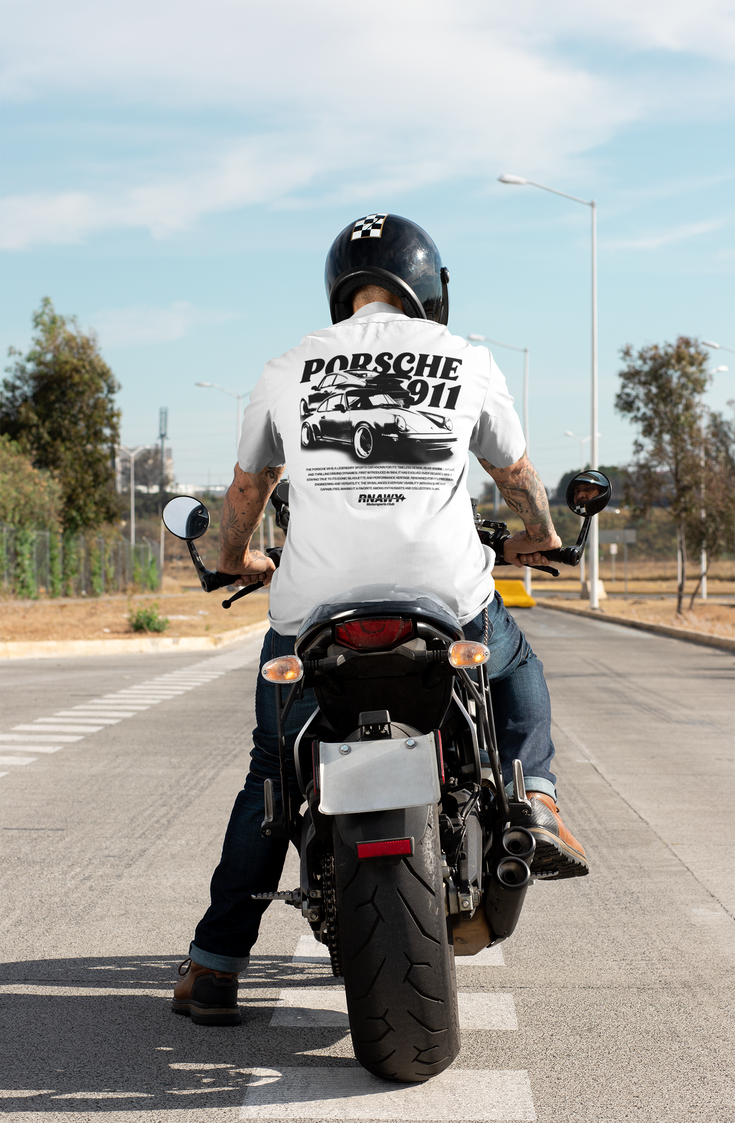 Blackout Vintage – 911 Throwback Tee